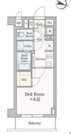 テラス都立大学 209 間取り図