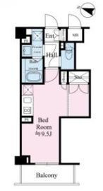 テラス都立大学 203 間取り図