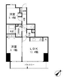 SS.FLAT神楽坂south 1002 間取り図