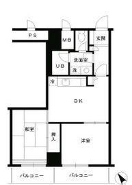 CSタワーアネックス 6階 間取り図