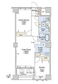 レジディアタワー上池袋 タワー棟 923 間取り図