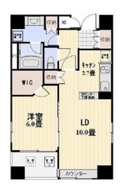 プロスペクト日本橋小網町 801 間取り図