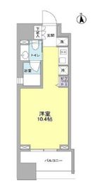 パークフラッツ中目黒 201 間取り図