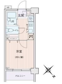 エコロジー都立大学レジデンス 317 間取り図