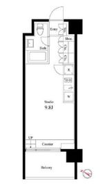 イプセ学芸大学 502 間取り図