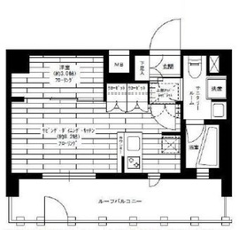 グランドコンシェルジュ三宿アジールコート 5階 間取り図