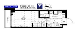 グランドコンシェルジュ三宿アジールコート 4階 間取り図