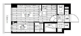 グランドコンシェルジュ三宿アジールコート 2階 間取り図