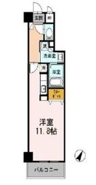 ロイヤルハウス日本橋 503 間取り図