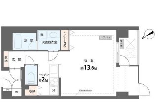 ユニテE 1003 間取り図
