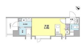 リバーレ月島 401 間取り図