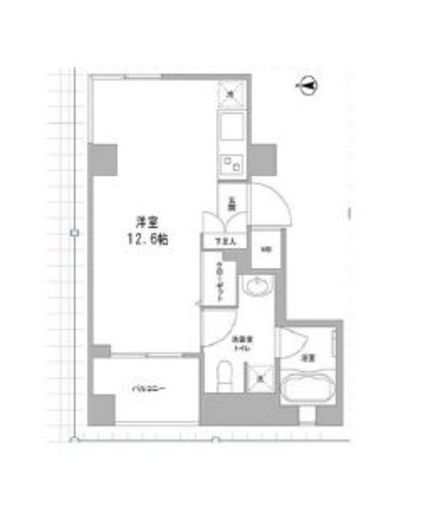 アイルズ松濤 601 間取り図