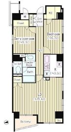 麹町レジデンス 201 間取り図