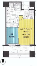 アトラス千代田末広町 8階 間取り図