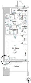 DIPS神楽坂 207 間取り図