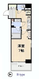 プロスペクト日本橋小網町 604 間取り図