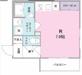 レジディア文京小石川 303 間取り図