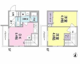 レジディア文京小石川 503 間取り図
