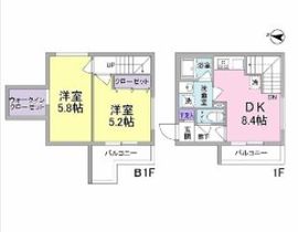 レジディア文京小石川 103 間取り図