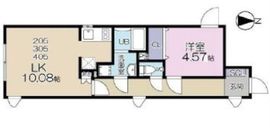 ラピス下目黒 305 間取り図