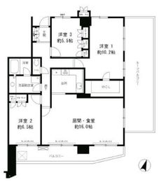 クラッサ目黒かむろ坂 704 間取り図