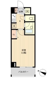 コンフォリア文京白山 206 間取り図