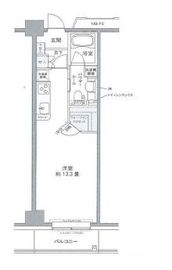 プライムアーバン豊洲 716 間取り図