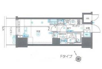 ZOOM恵比寿 3階 間取り図