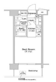 コンフォリア南砂町 1211 間取り図