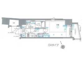 ZOOM恵比寿 6階 間取り図