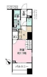 ザ・パークハウス新宿御苑西 5階 間取り図