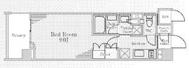 リージア代々木ウエスト 204 間取り図