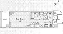 リージア代々木ウエスト 305 間取り図