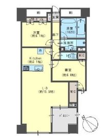 プレミスト赤坂檜町公園 2階 間取り図