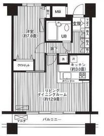 LOOP-M 1205 間取り図