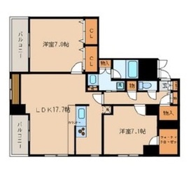 ナーベルお茶の水 1003 間取り図