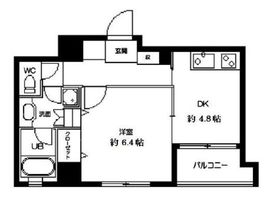 ラクラス田原町 603 間取り図