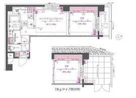 ZOOM戸越銀座 1階 間取り図