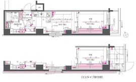 ZOOM戸越銀座 1階 間取り図