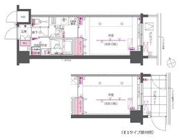 ZOOM戸越銀座 1階 間取り図