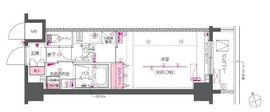 ZOOM戸越銀座 8階 間取り図