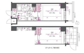 ZOOM戸越銀座 1階 間取り図