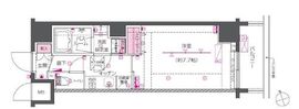 ZOOM戸越銀座 2階 間取り図
