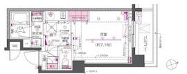 ZOOM戸越銀座 2階 間取り図