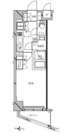 イルフィオーレ都立大学 5階 間取り図