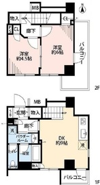 パートナーシップアパートメント 706 間取り図