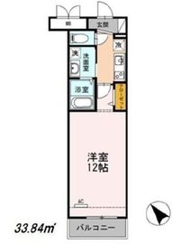 BLESS北新宿 2087 間取り図