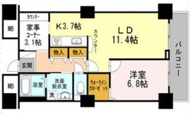 品川シーサイドビュータワー2 408 間取り図