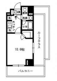 レジディア杉並方南町 413 間取り図