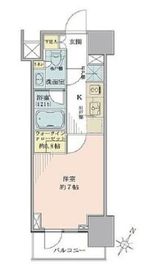 ザ・パークワンズ品川戸越 12階 間取り図